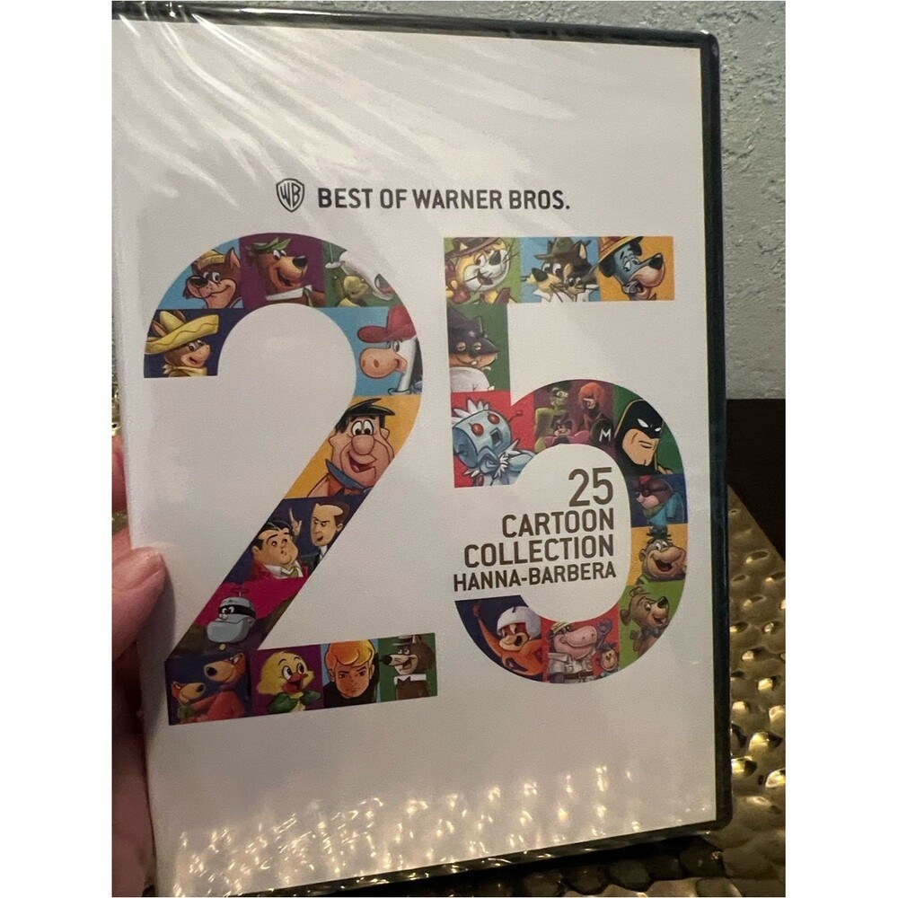 #2284**Warner Bros. DVD - White Cover with Multicolor '25' Artwork